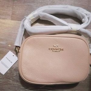 Coach cream colouted crossbody purse